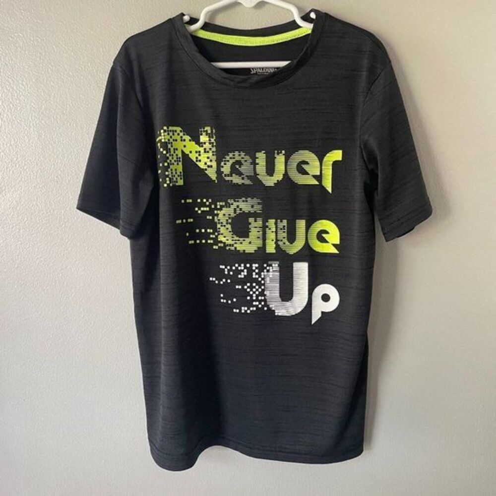 EUC. Boy's Spalding Tee Shirt, Size Small (8)